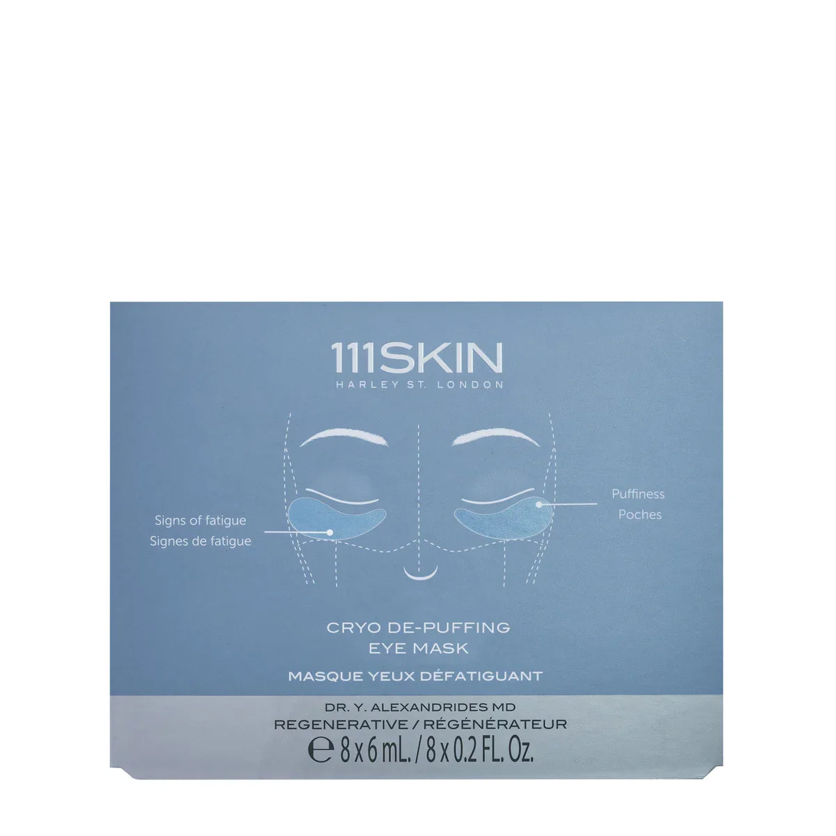 111SKIN Cryo De-Puffing Eye Mask Box