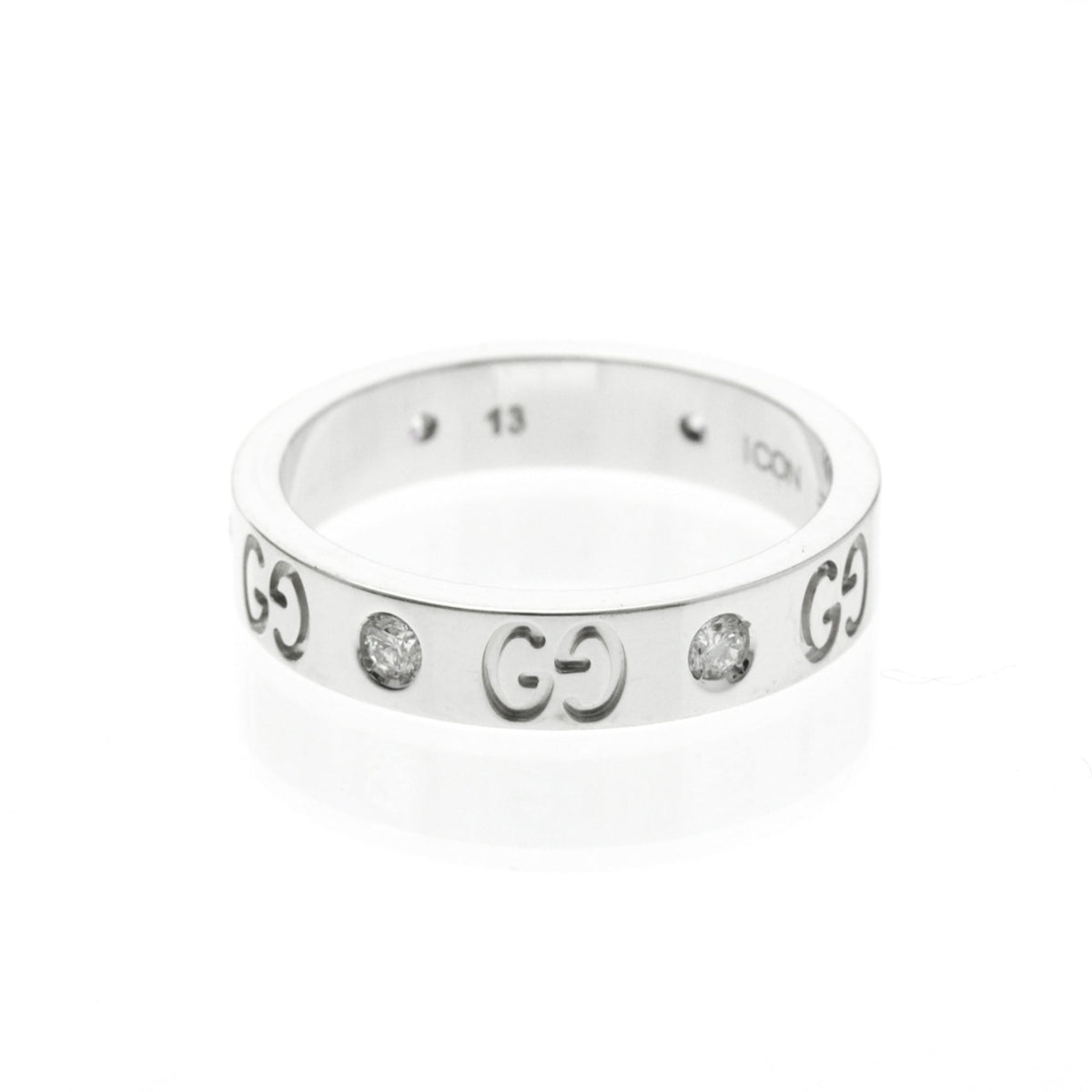Gucci Icon · Diamond · 18K White Gold