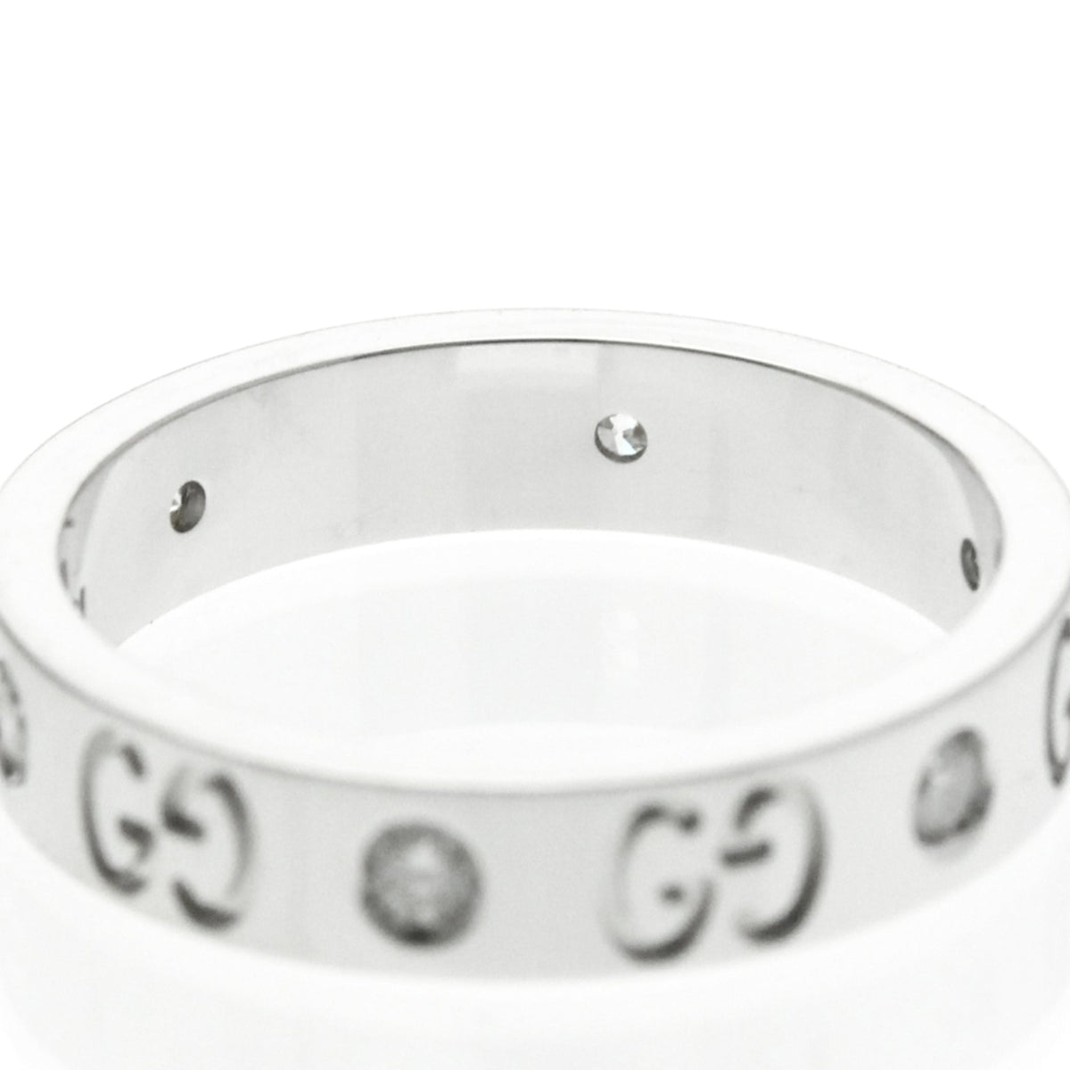 Gucci Icon · Diamond · 18K White Gold