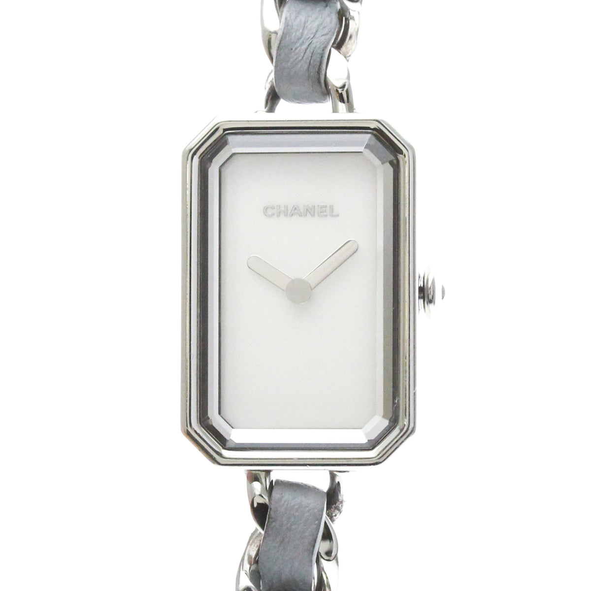 Chanel Premiere Lock · Steel · Mother-of-Pearl