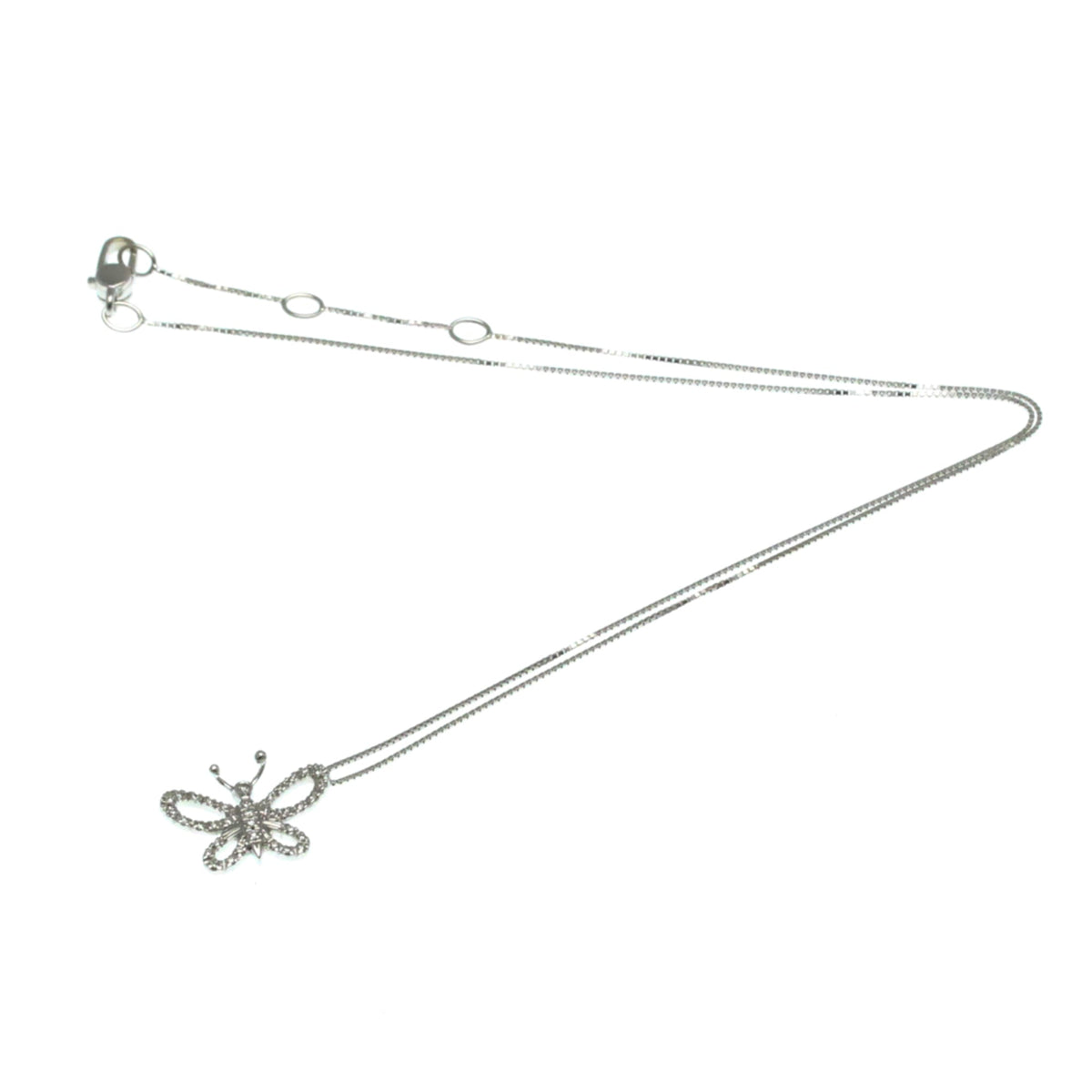 Gucci Butterfly · 18K White Gold · Diamond