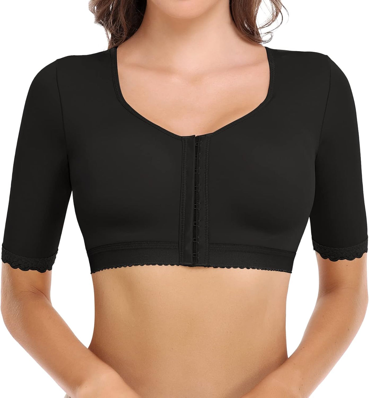 JOYSHAPER Upper Arm Shapers for Women Compression Sleeves Shapewear Crop Top Slimming Arm Slimmer Vest