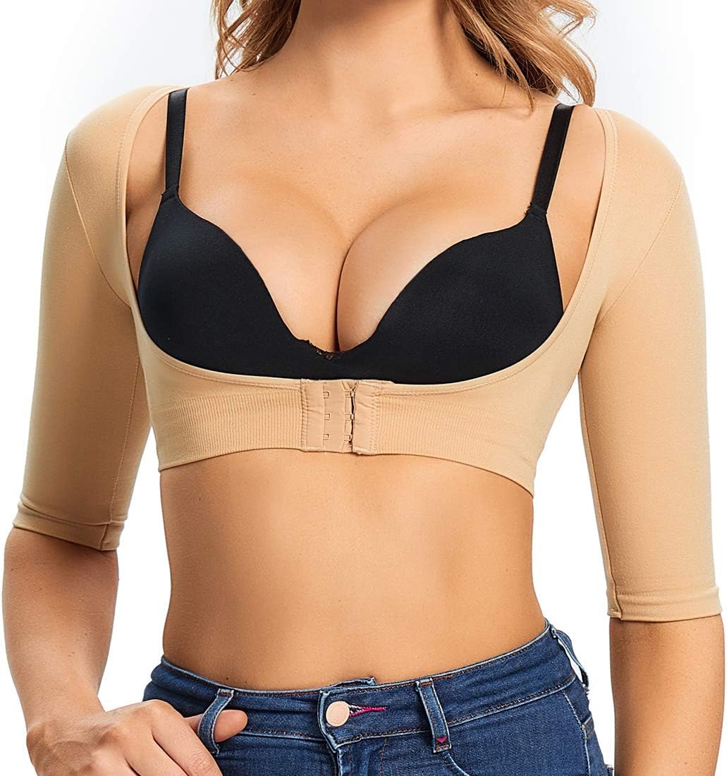 JOYSHAPER Upper Arm Shapers for Women Compression Sleeves Shapewear Crop Top Slimming Arm Slimmer Vest