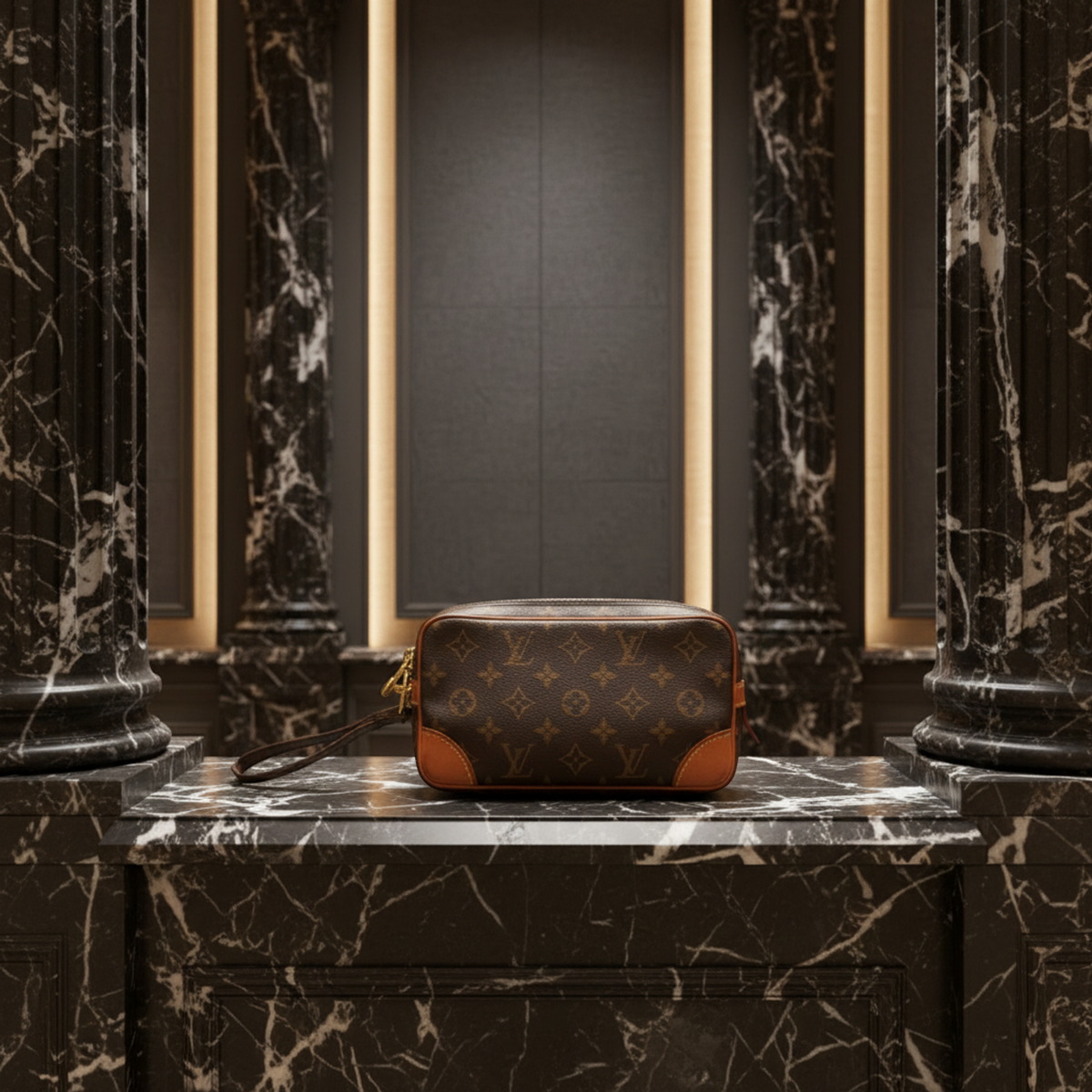Louis Vuitton Monogram Marly Dragonne PM