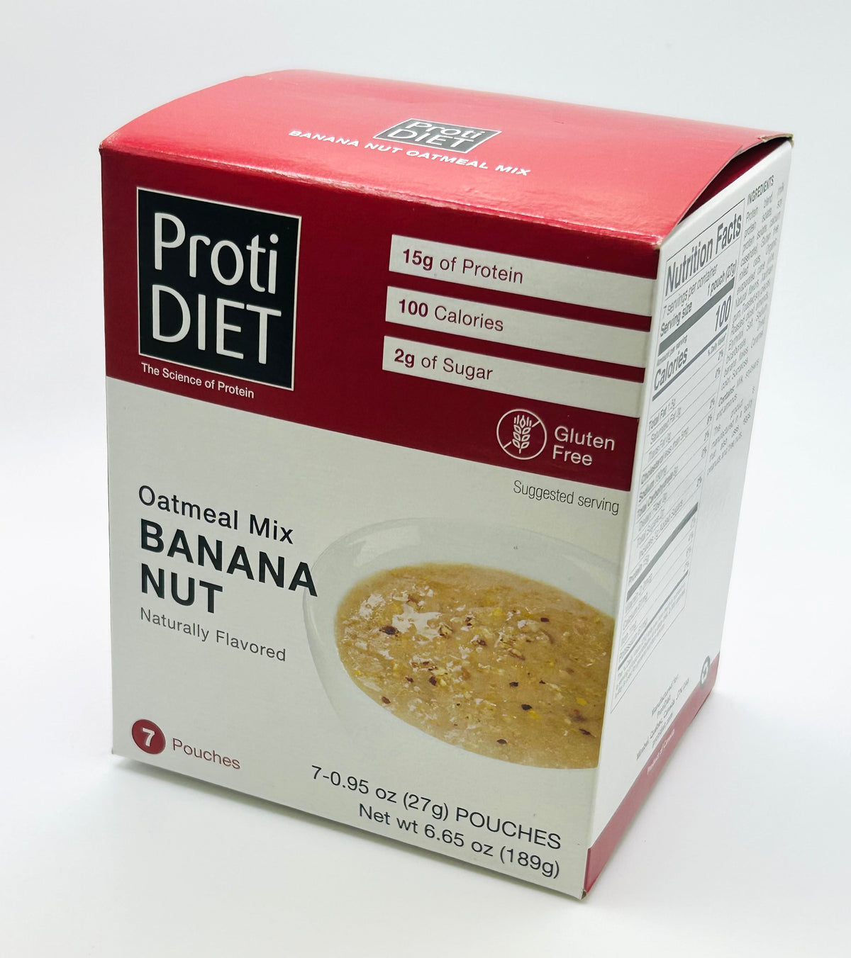 Banana Nut Oatmeal - ProtiDiet