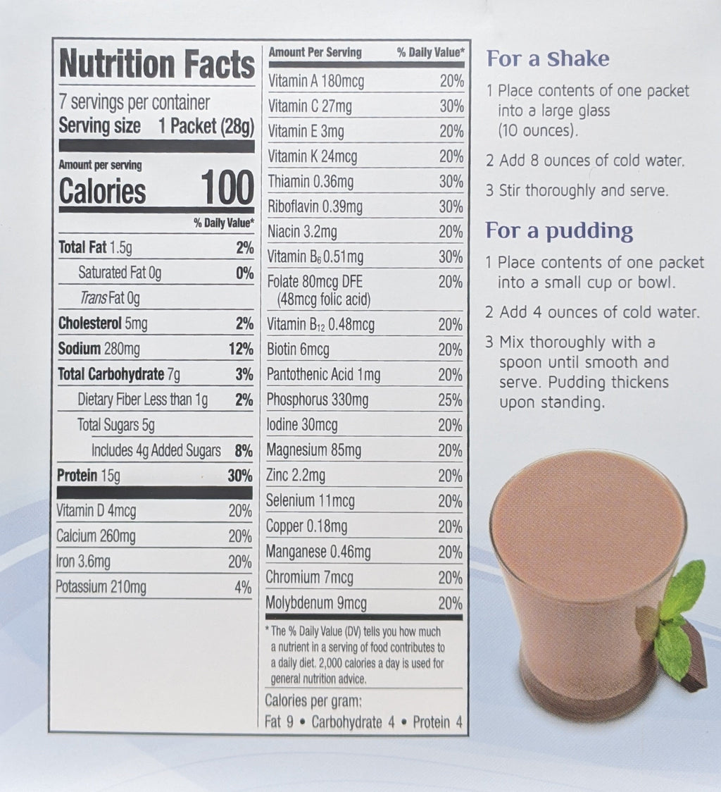 Chocolate Chill Mint Shake