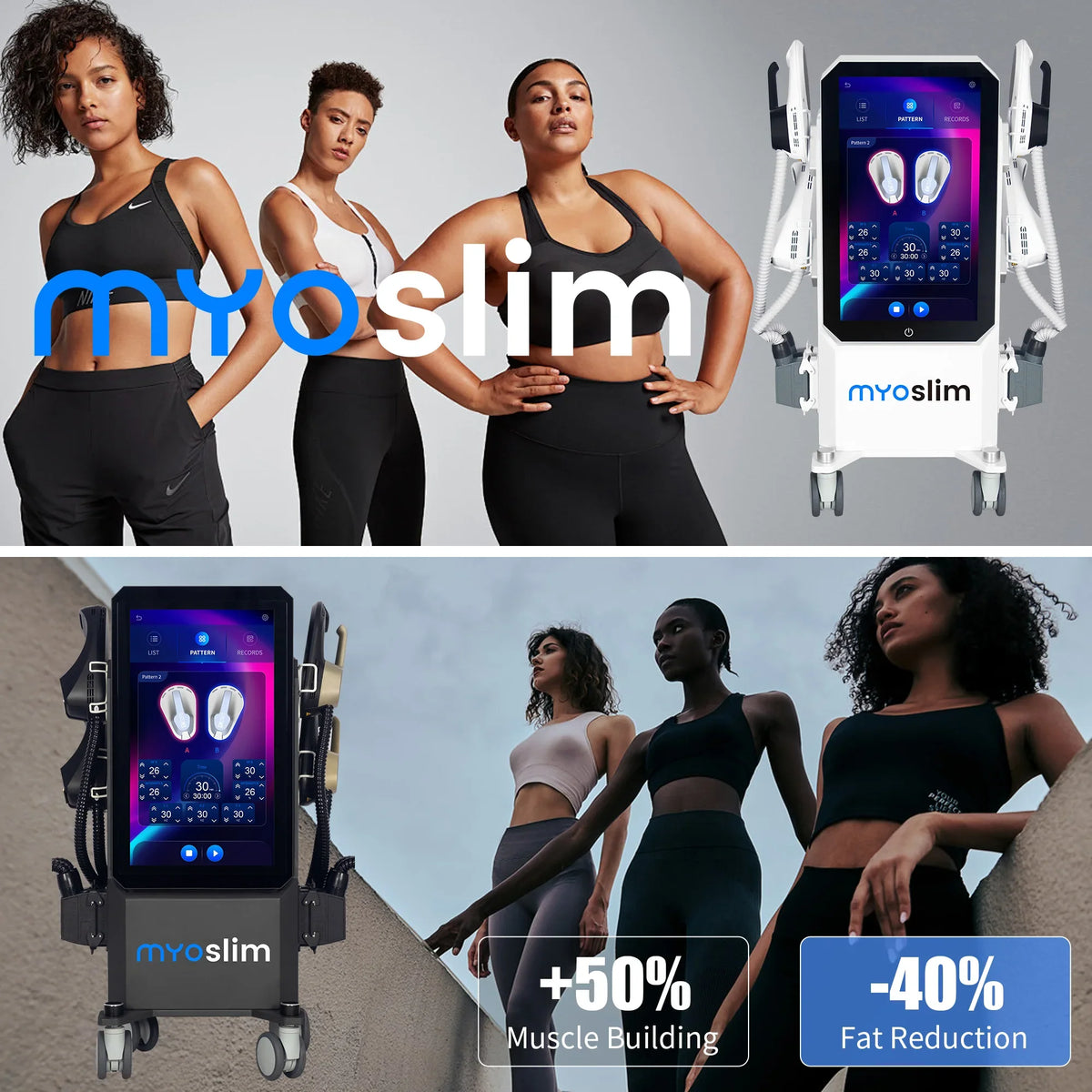 MYOslim EMSZERO Ultra NEO Nova Sculpt Machine EMS HI-EMT RF Butt Shaping Salon Unit