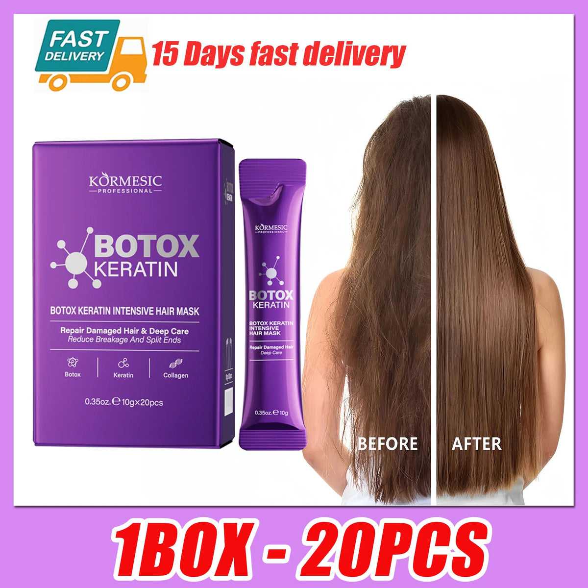 5-Second Intensive Keratin Repair Mask
