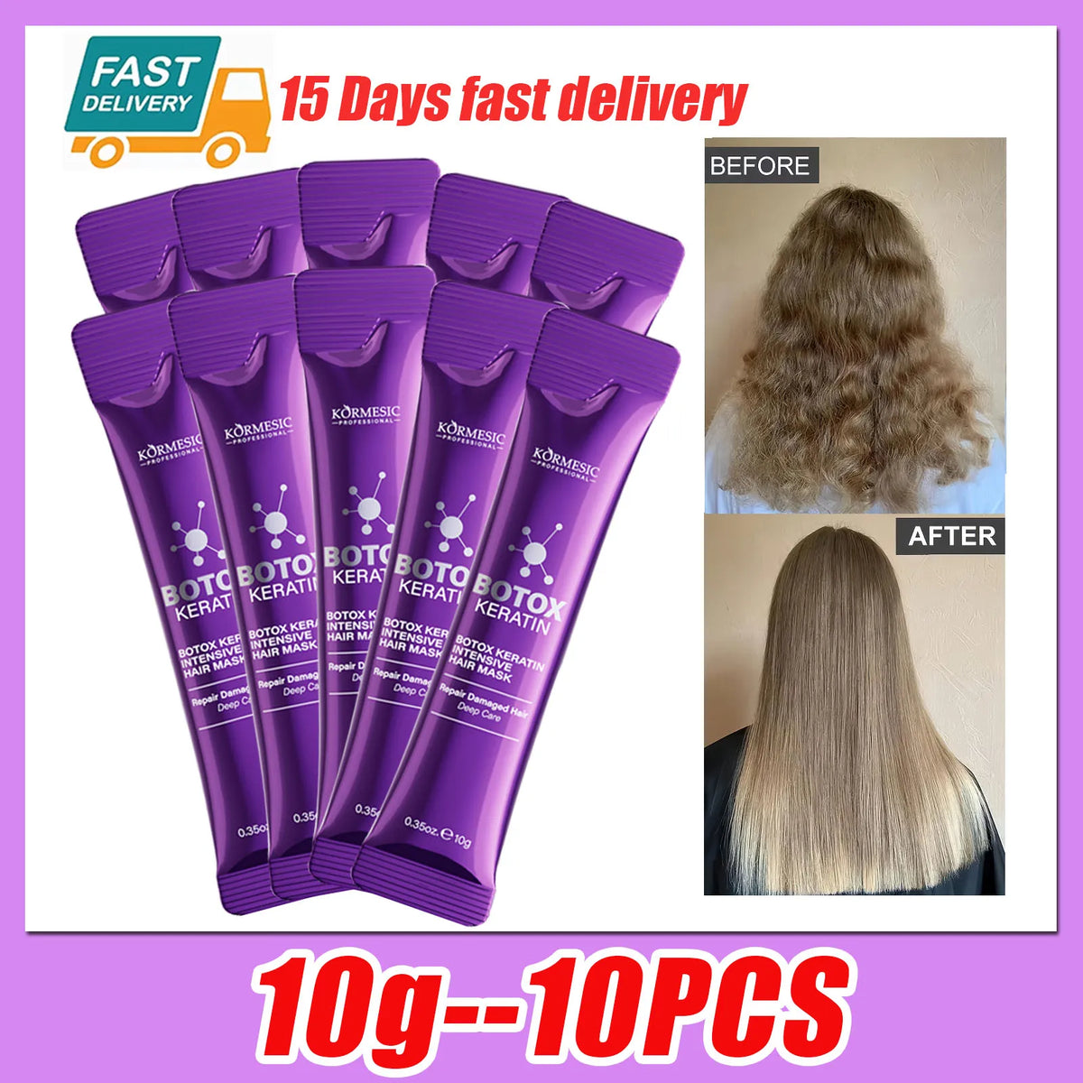 5-Second Intensive Keratin Repair Mask