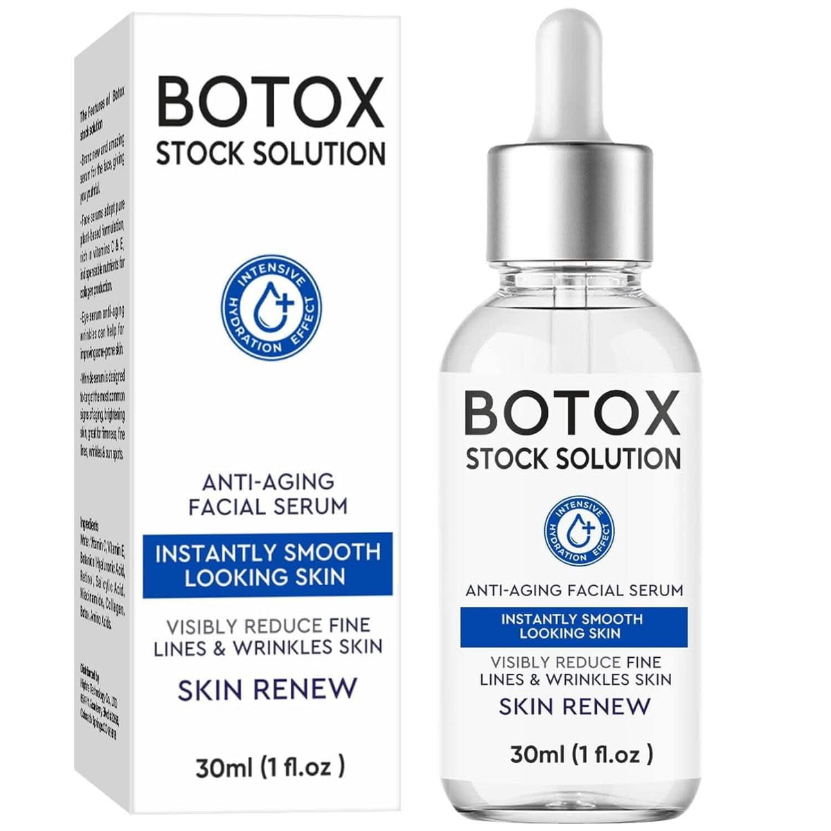 Botox Original Liquid Facial Essence, Skin Collagen, Moisturizing And Plump Skin, 30ml/1.01 Fl Oz